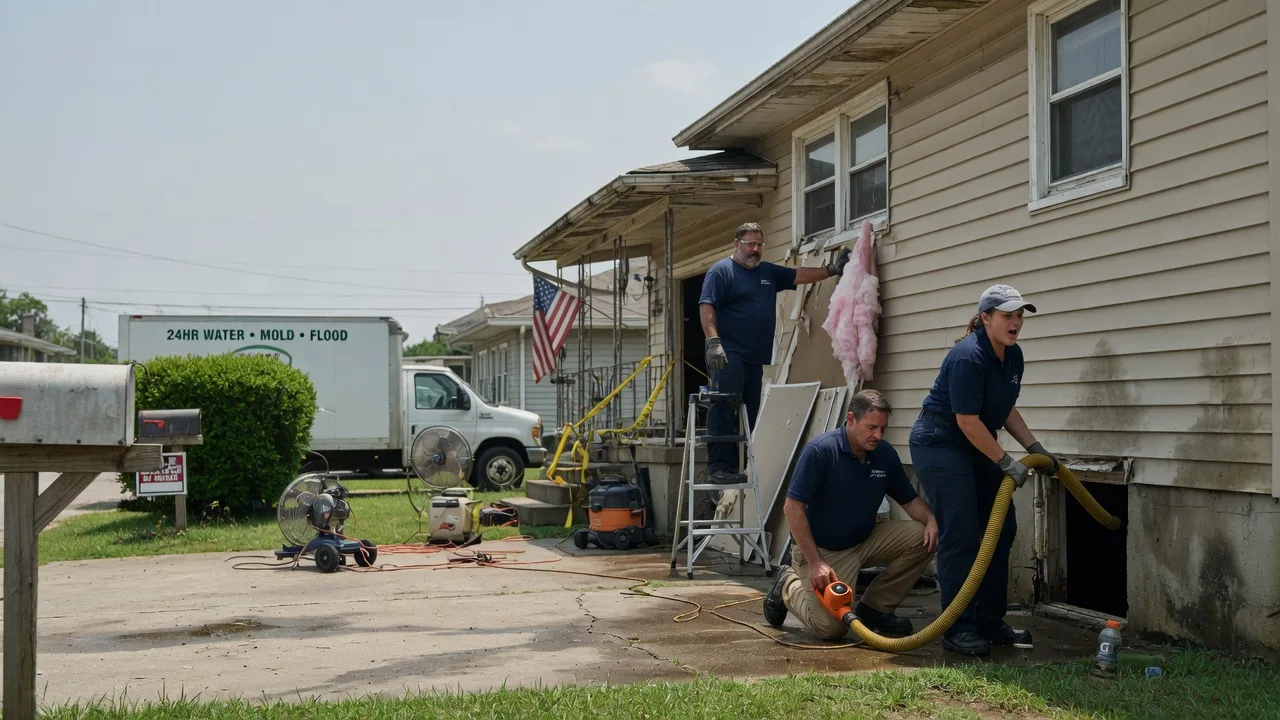 Water Damage Repair in Eagletown, OK near me